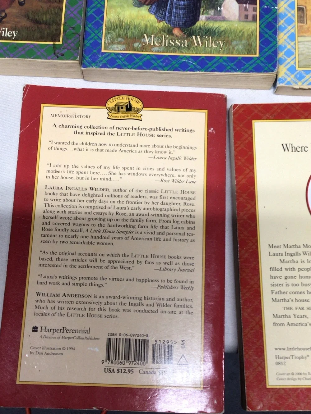 The Martha Years Paperback Book Set - Blue and Red Covers
